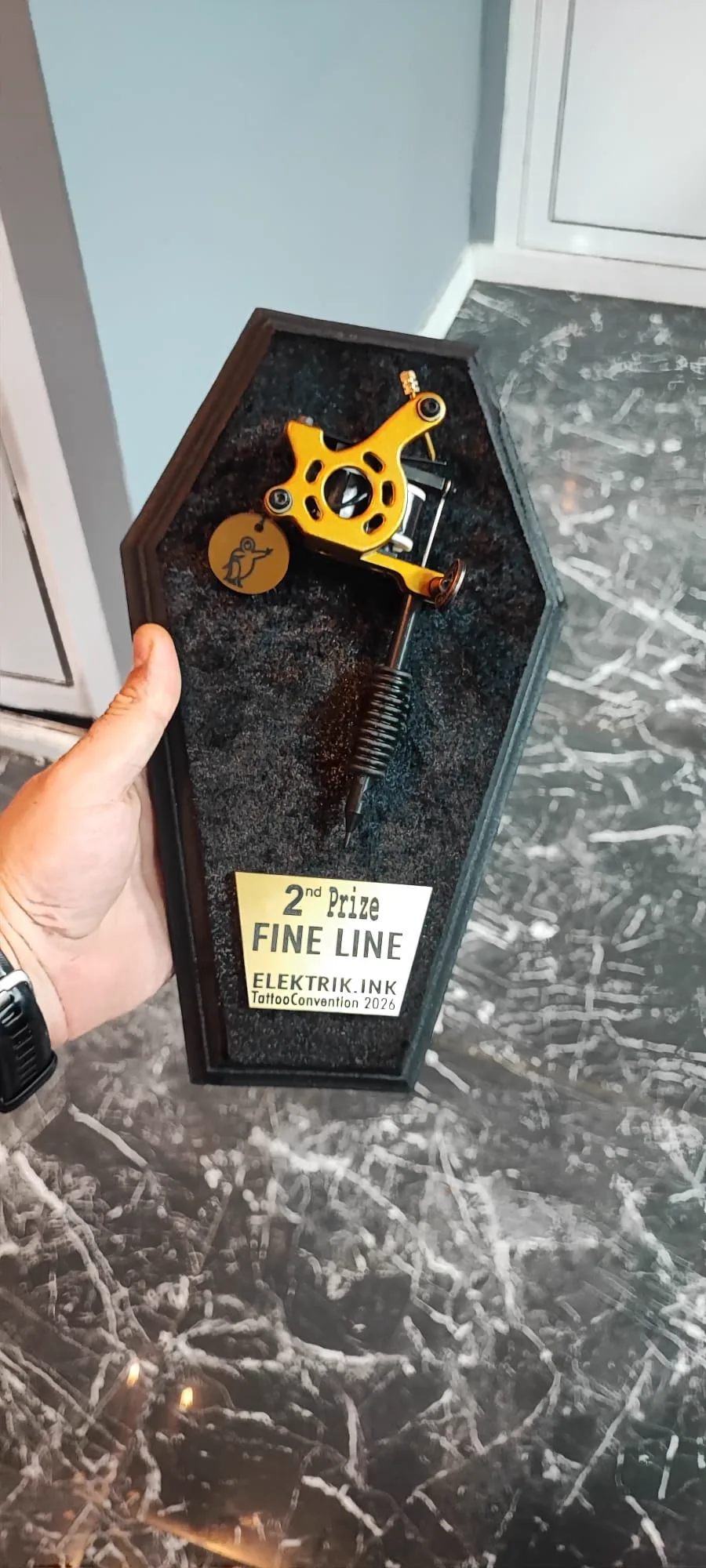 2e prijs Fine Line — Elektrik Ink Tattoo Convention