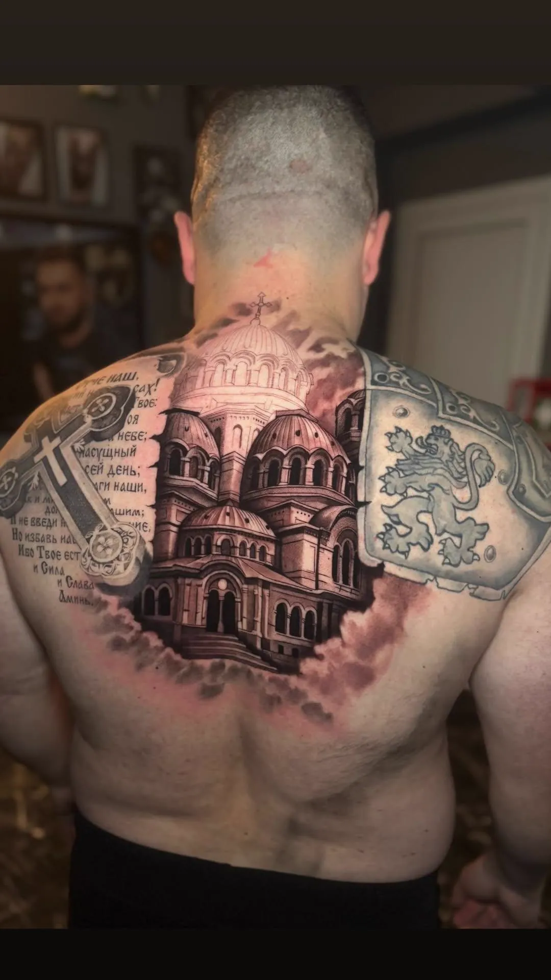 Tattoo van Dante Ink, vers gezet