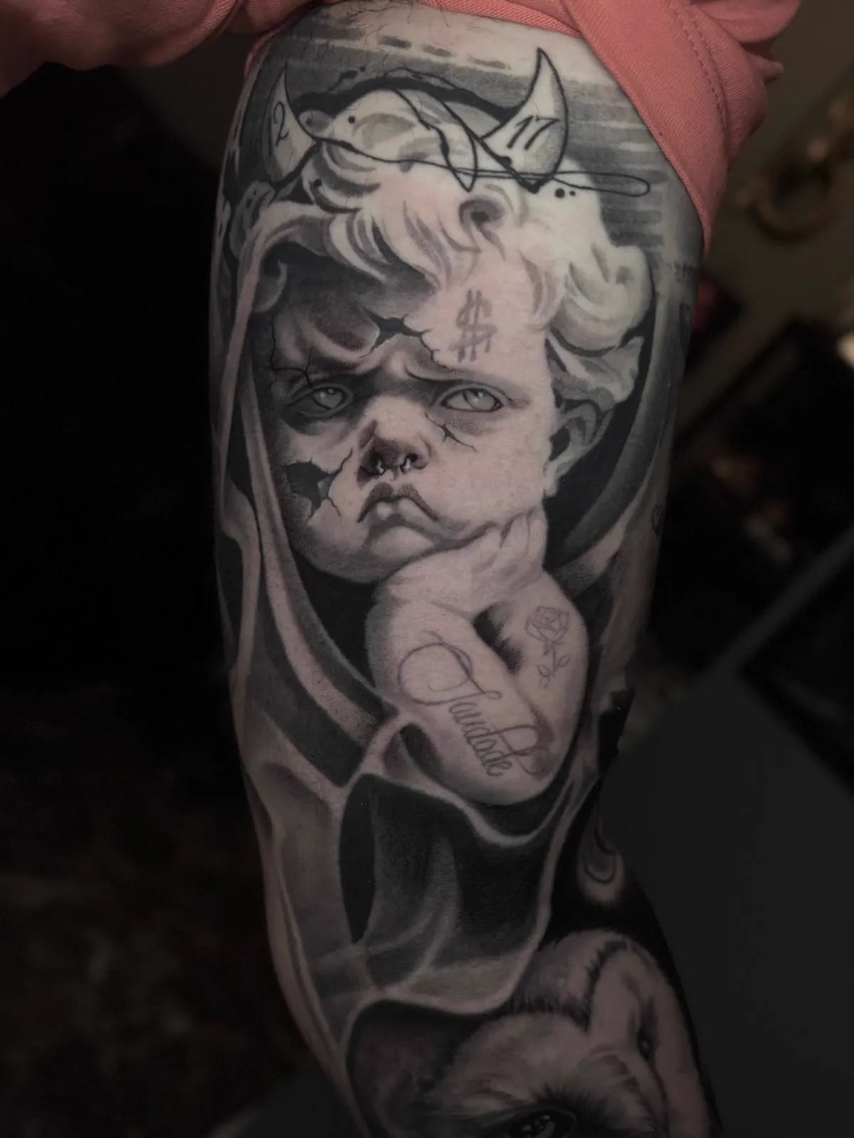 Genezen tattoo van Dante Ink